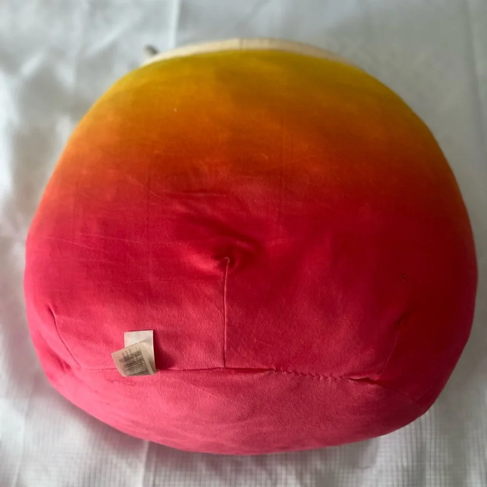 Squishmallows Pink Plush with Orange Accents